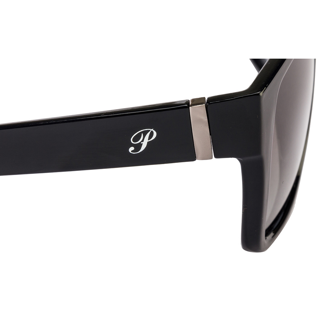 Panache Black Full Rim Square left side