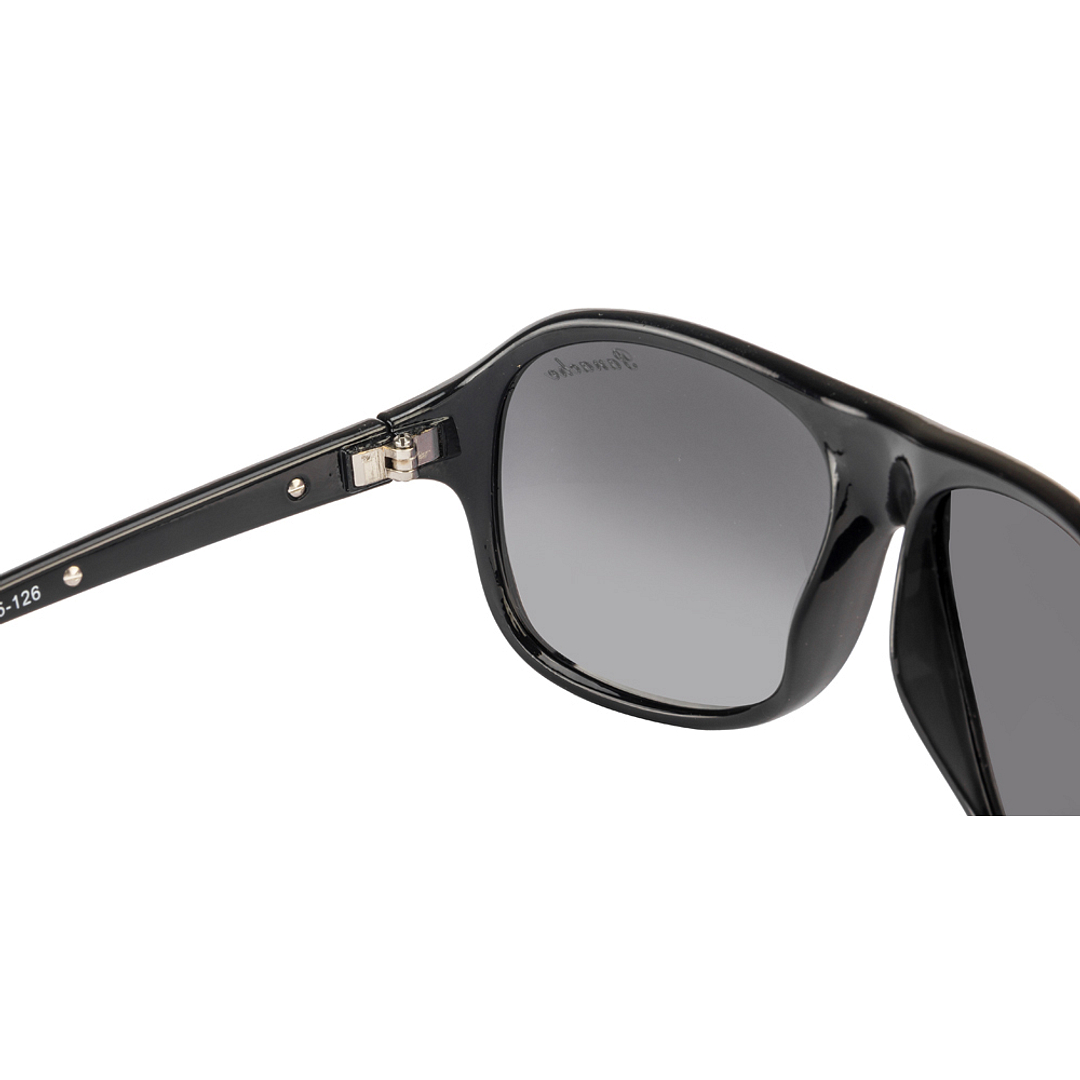 BRANDED Black Full Rim Square right side