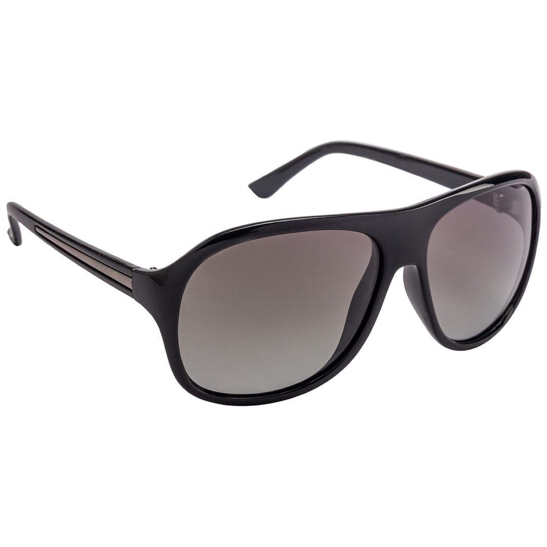 Panache Black Full Rim Square left side