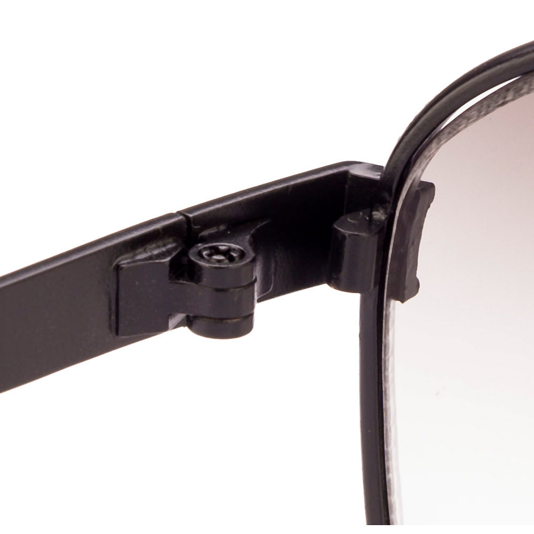 BRANDED Black Full Rim Rectangle left side