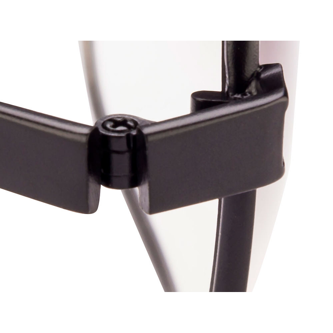 BRANDED Black Full Rim Rectangle right side