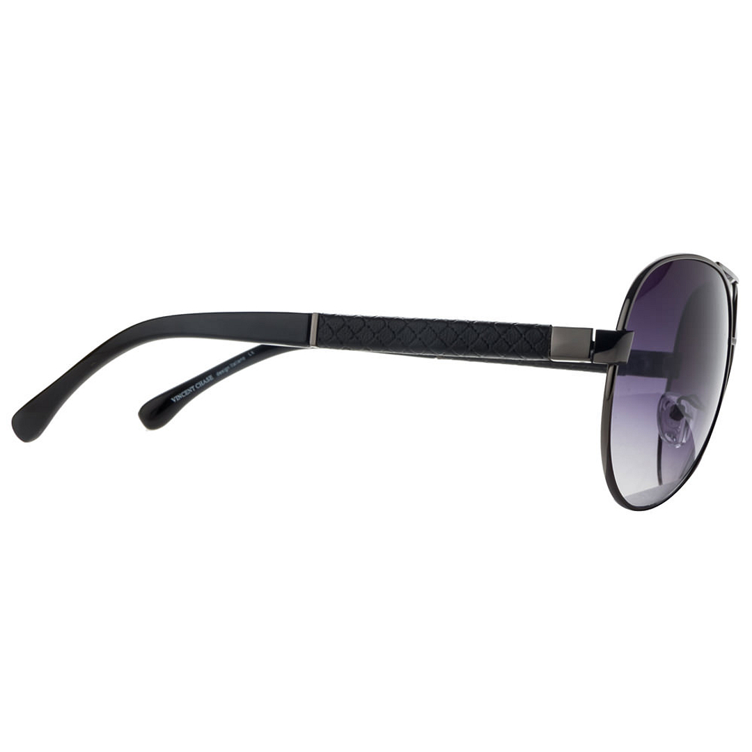 Vincent Chase Online Gunmetal Full Rim Aviator right side