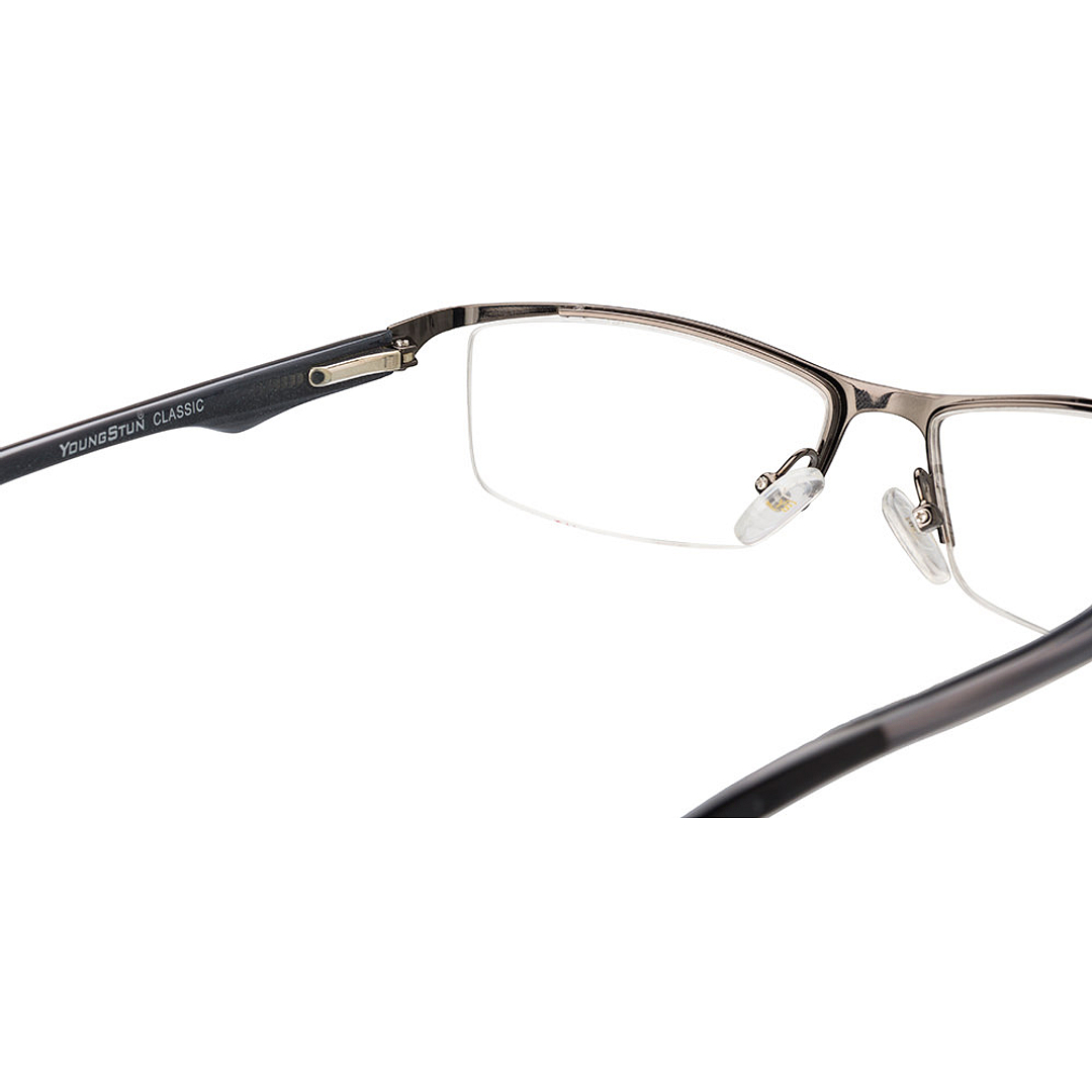 Lenskart Lenskart TOI Special: Youngstun Classic YSC 8014 Gunmetal Grey Black S Gun EOSS right side