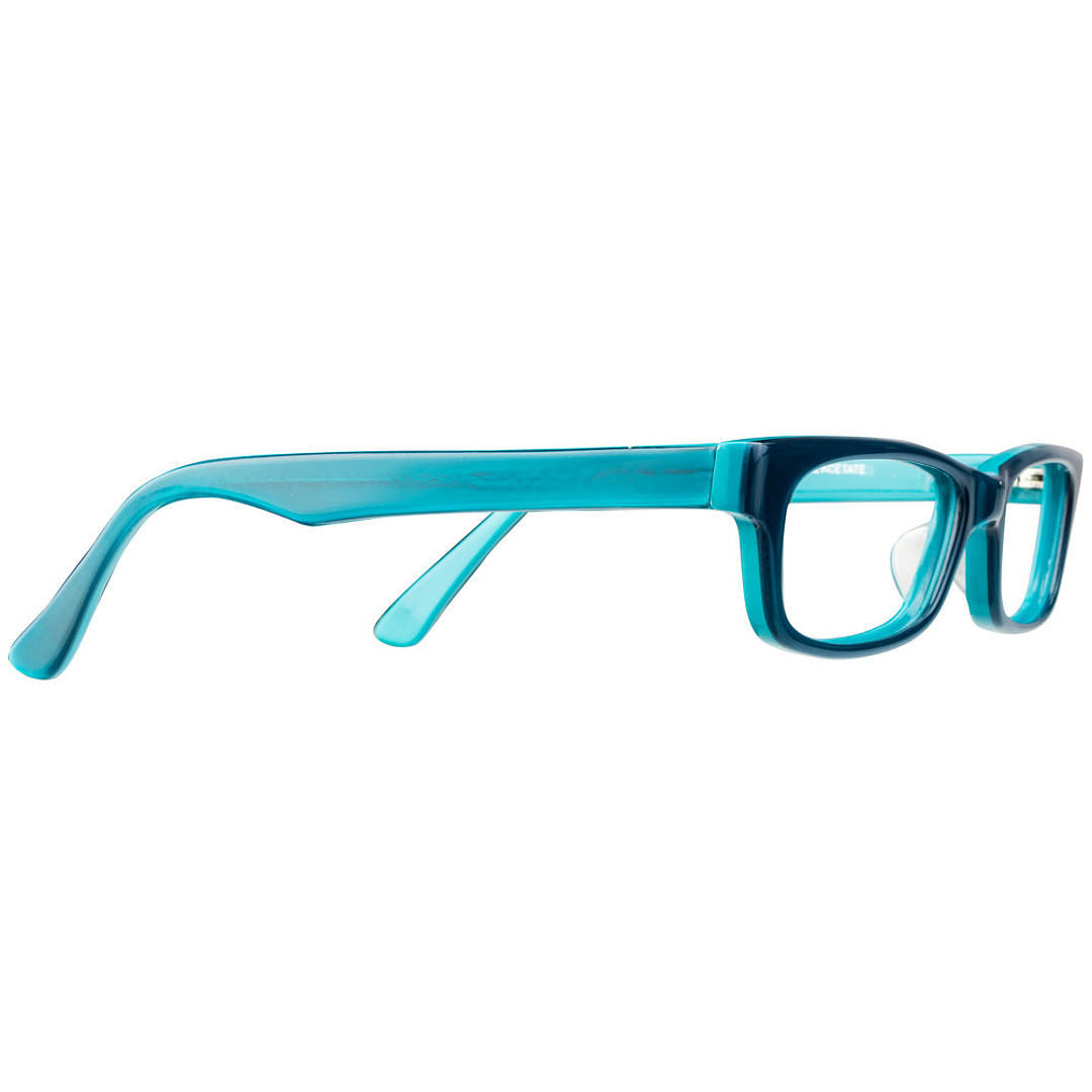 Boinkers Sky Blue Full Rim Rectangle left side