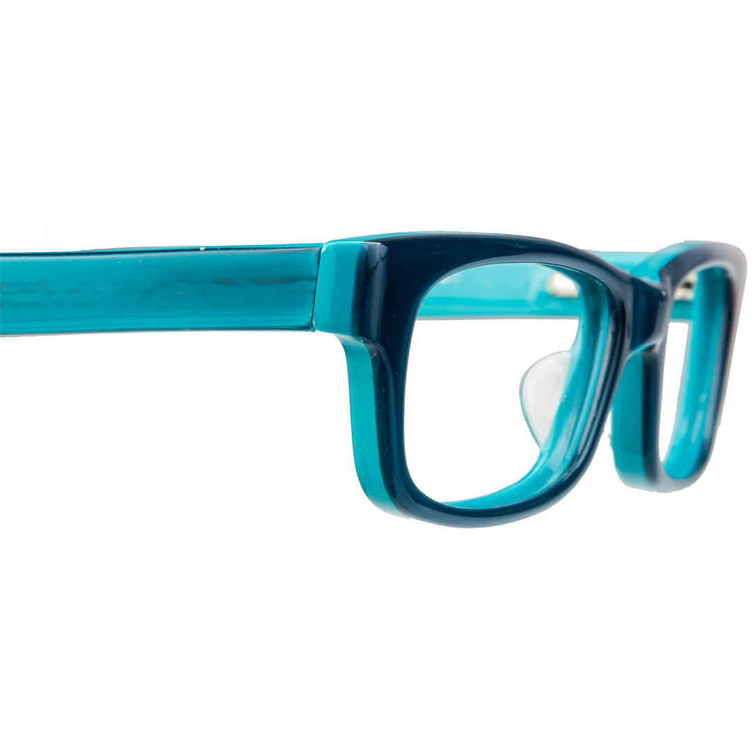 Boinkers Sky Blue Full Rim Rectangle right side