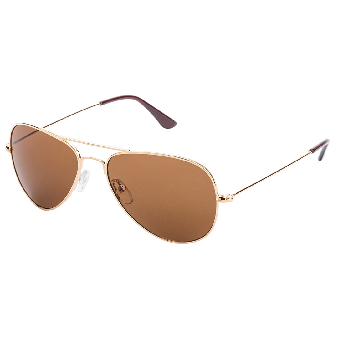 Vincent Chase Online Gold Full Rim Aviator left side
