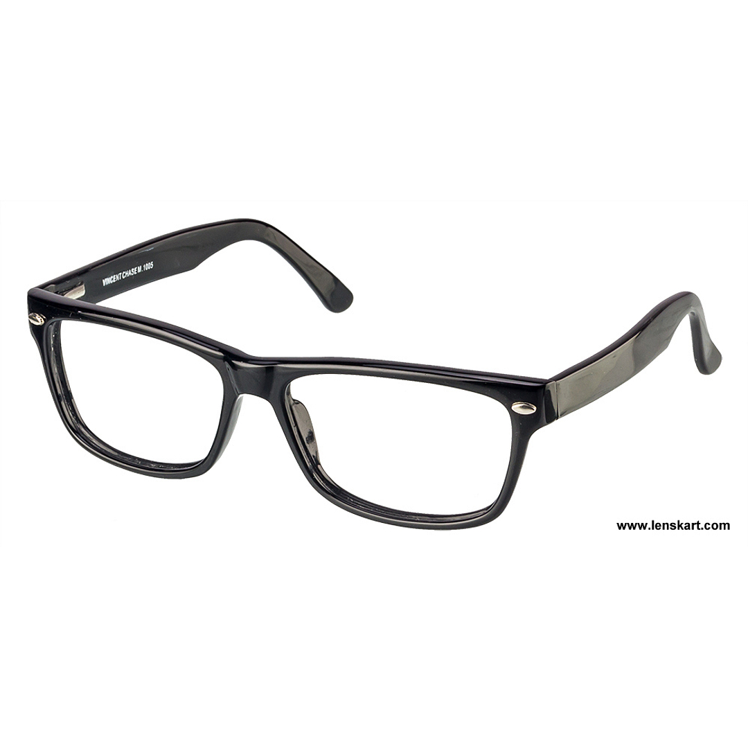Vincent Chase Online Black Full Rim Rectangle left side