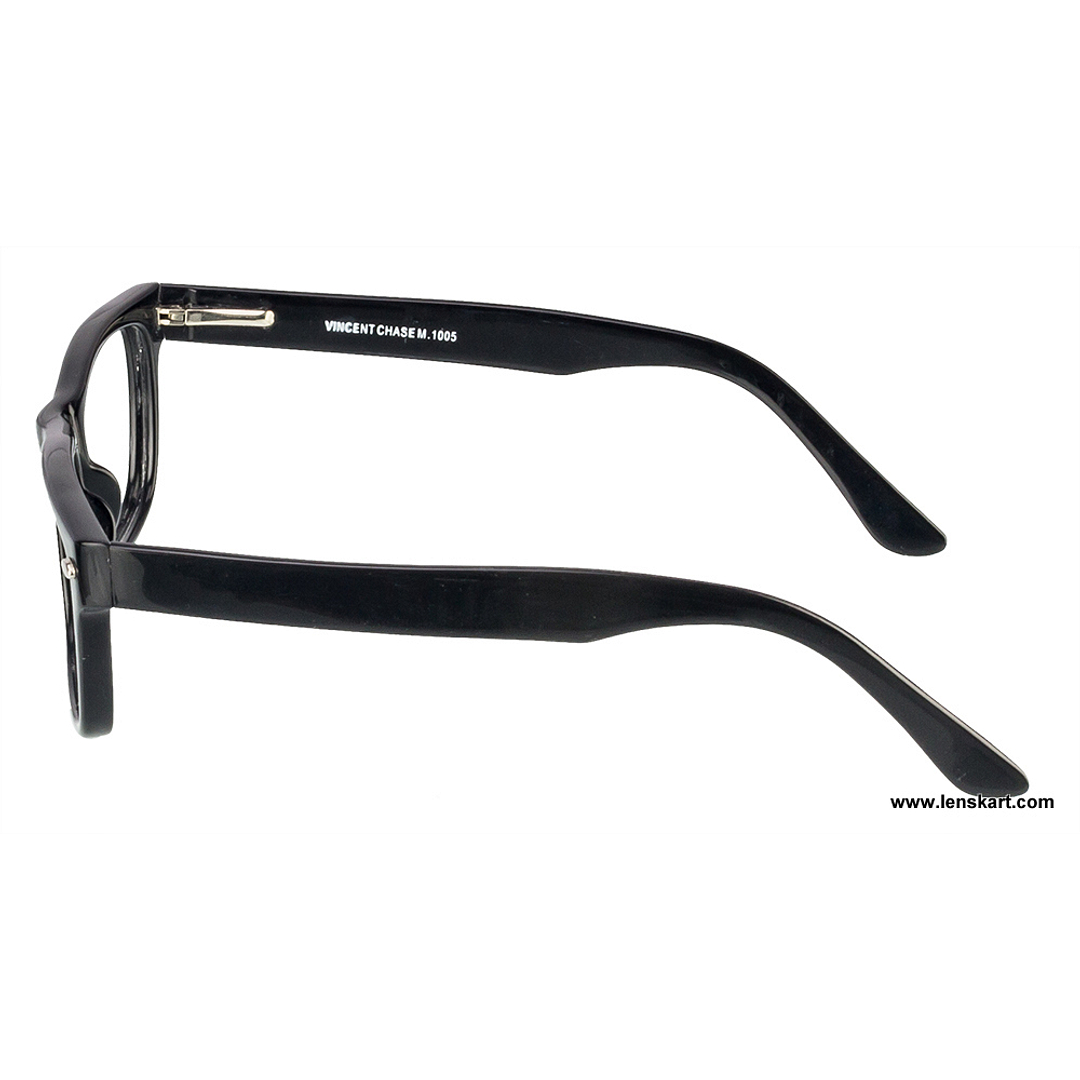 Vincent Chase Online Black Full Rim Rectangle left side