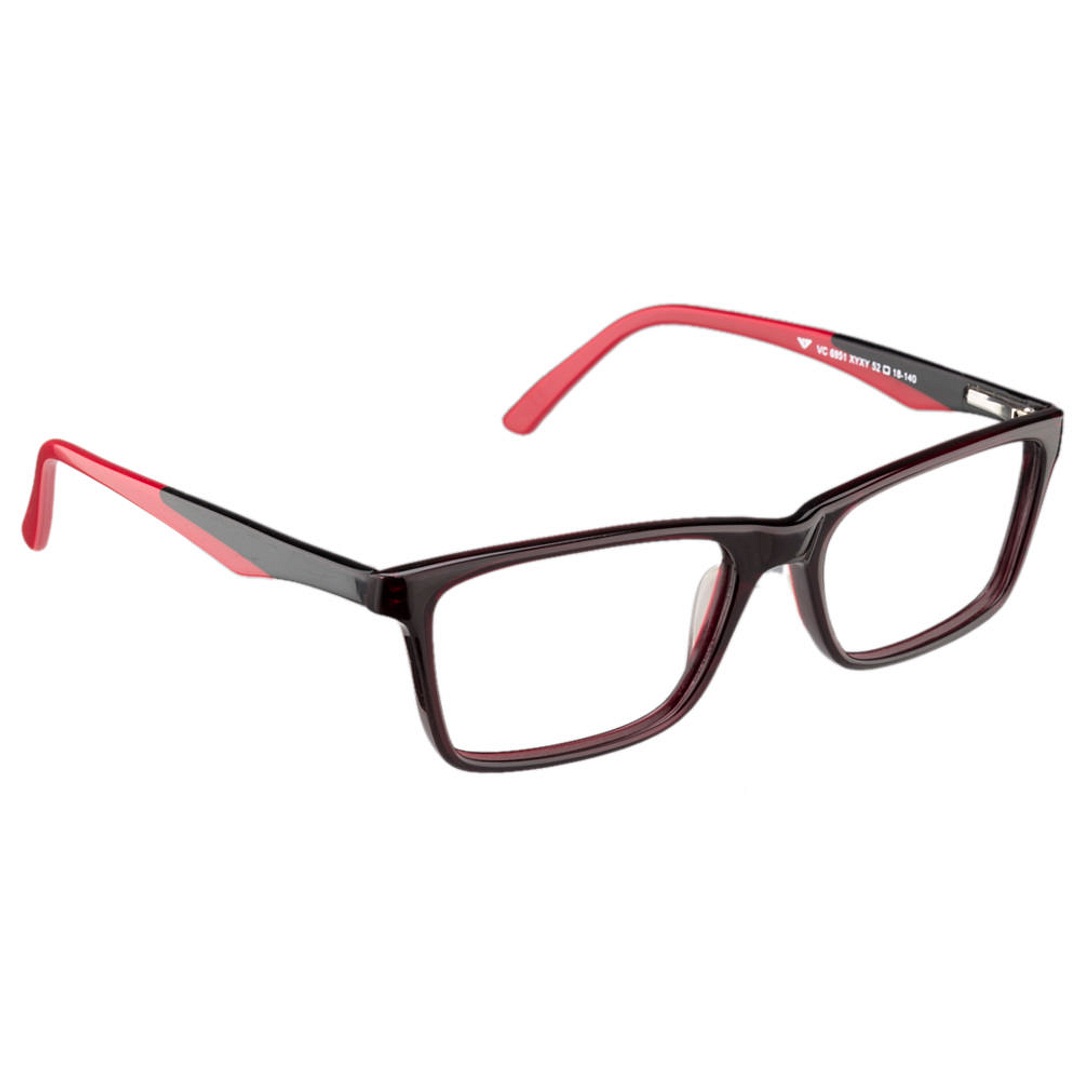 Vincent Chase Online Red Full Rim Rectangle left side