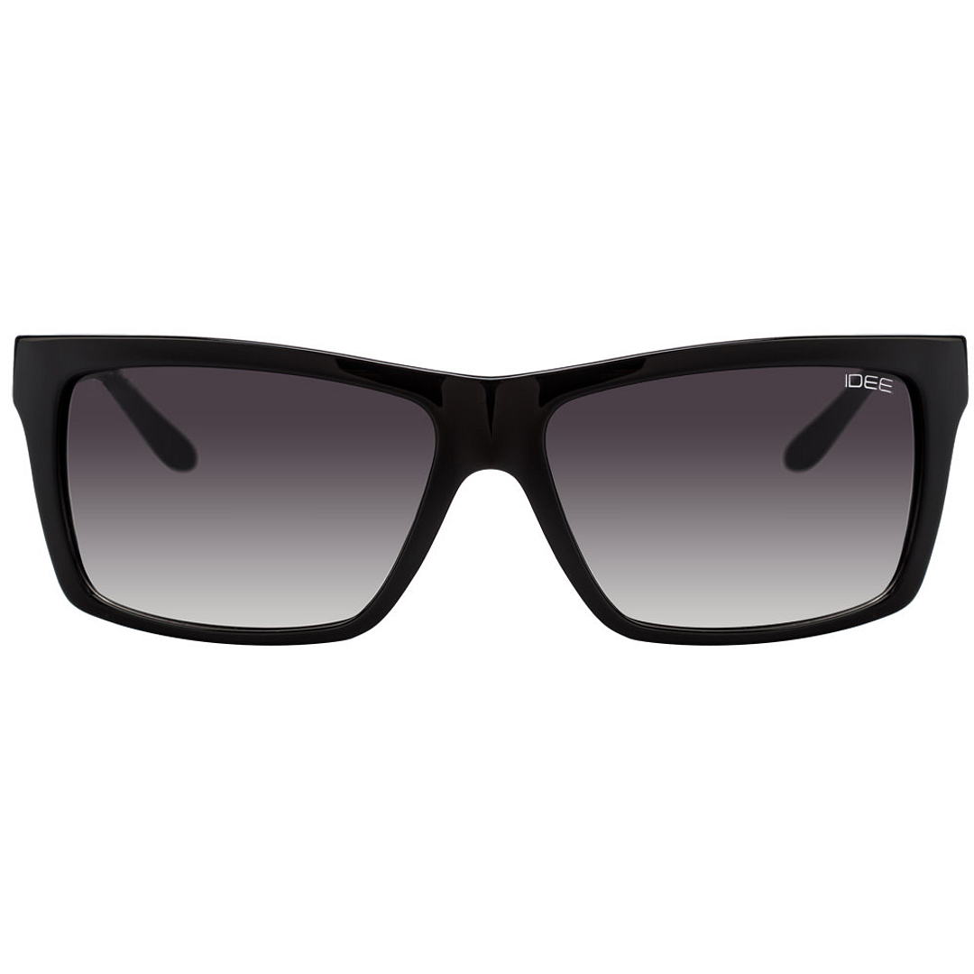 BRANDED Black Full Rim Rectangle left side