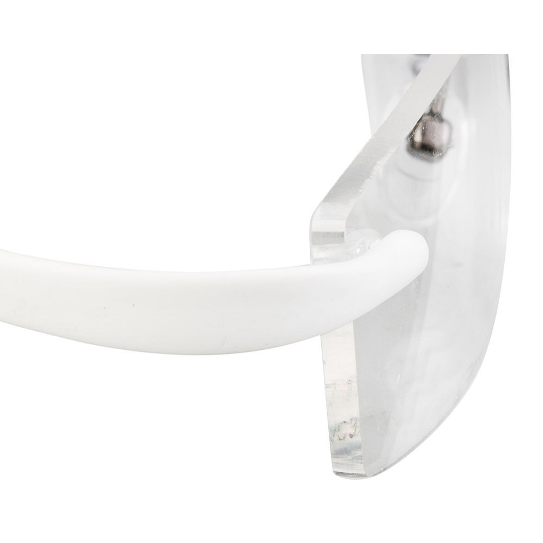 Lenskart Air Online White Rimless Rectangle right side