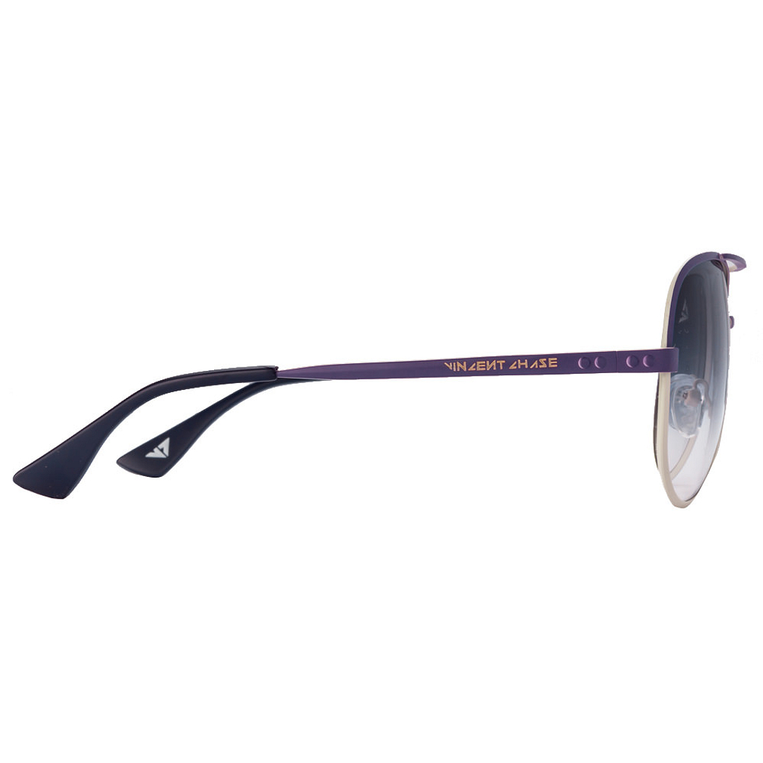 Vincent Chase Online Purple Full Rim Aviator right side