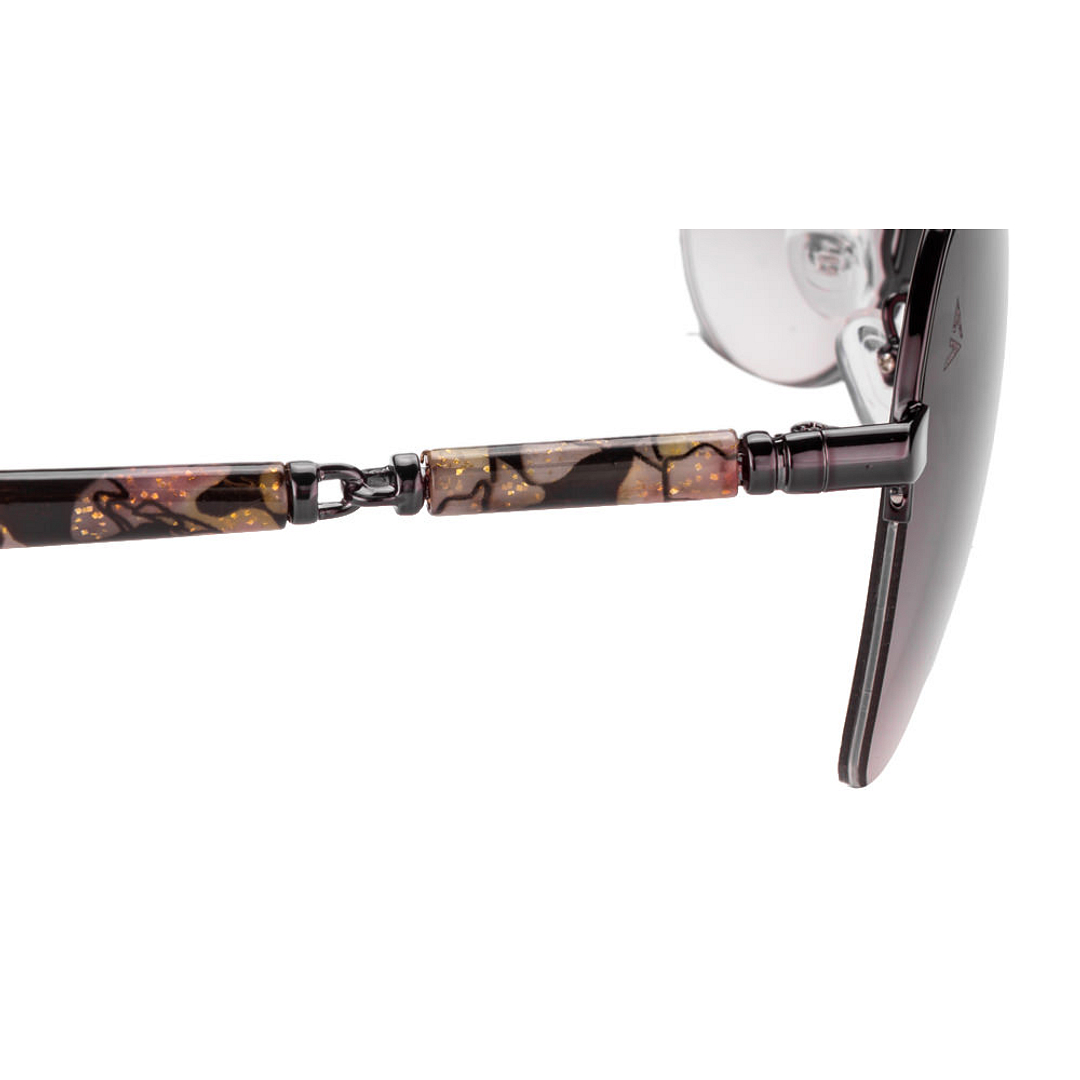 Vincent Chase Online Pink Half Rim Aviator left side