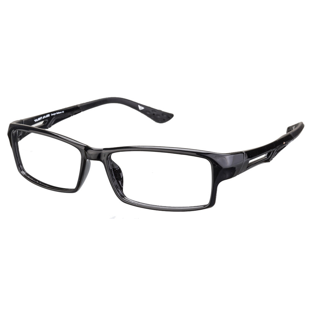 Lenskart Air Online Black Full Rim Rectangle left side