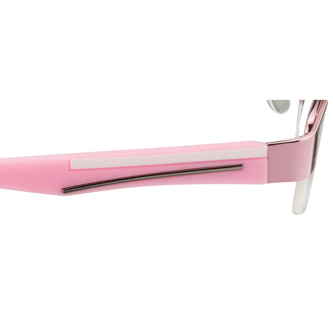 Lenskart Lenskart TOI Special: Pink Half Rim Rectangle Lenskart TOI Special OTHERS VC T 2414- right side