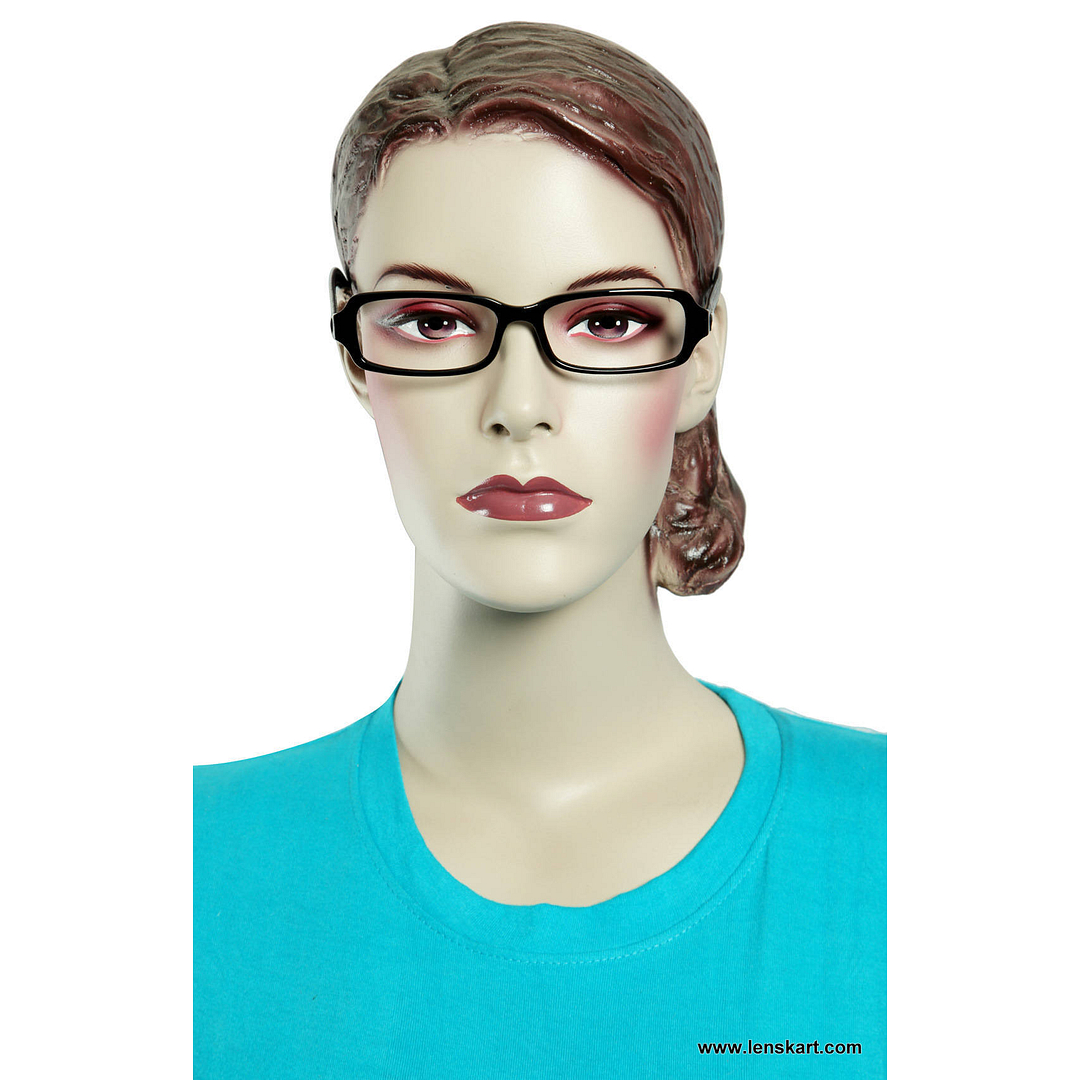 Vincent Chase Online Black Full Rim Rectangle left side