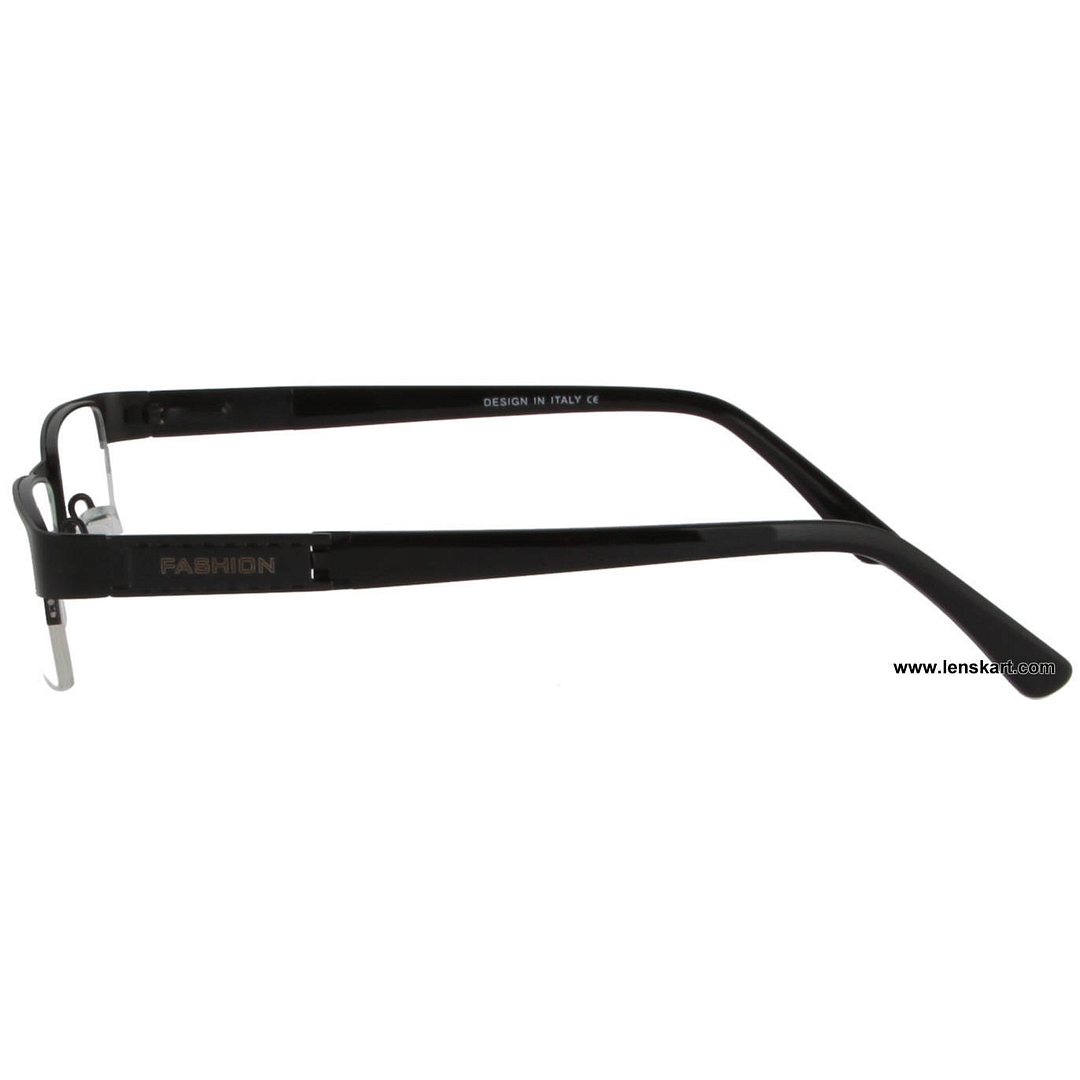 Lenskart Black Half Rim Rectangle right side