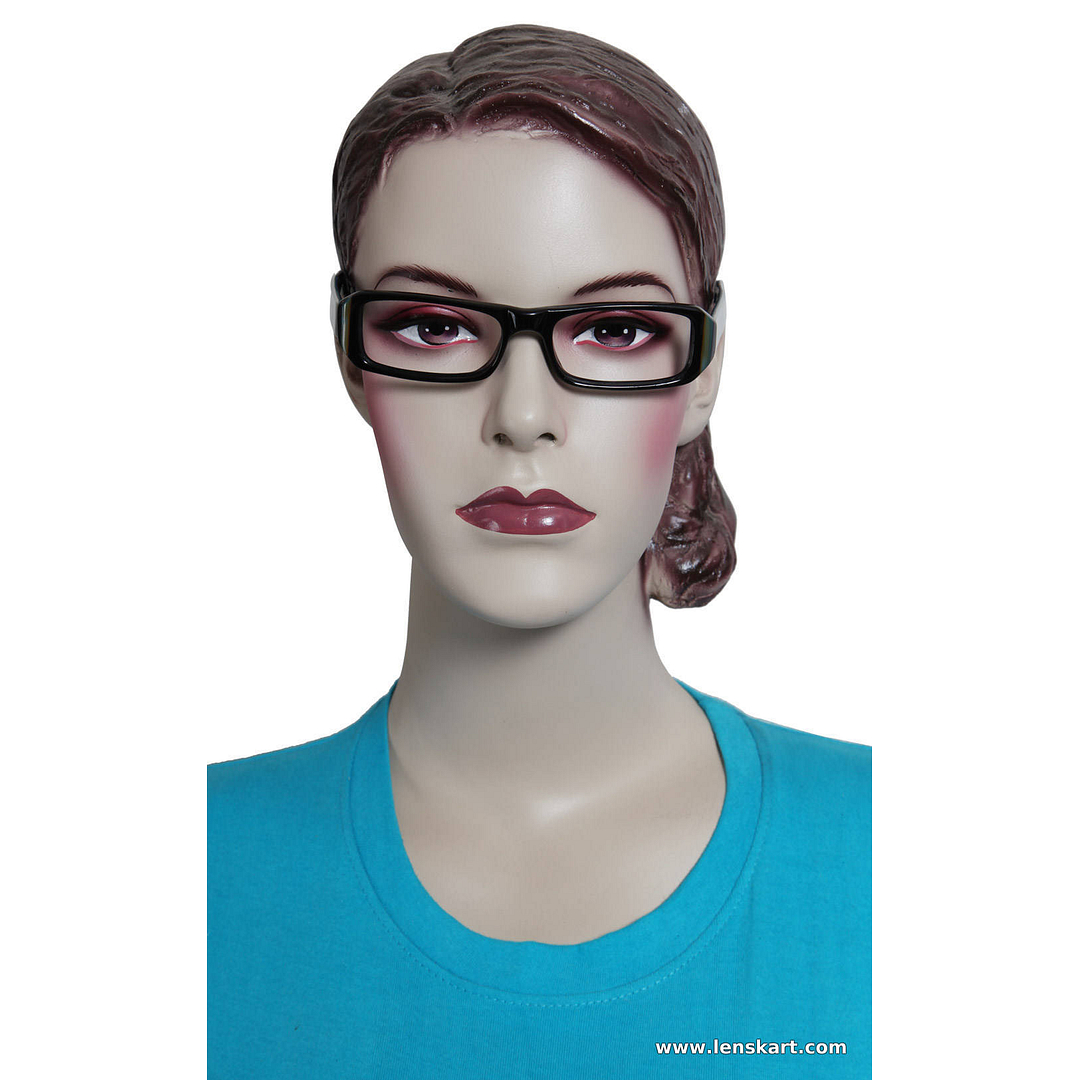 Vincent Chase Online Black Blue Full Rim Rectangle left side