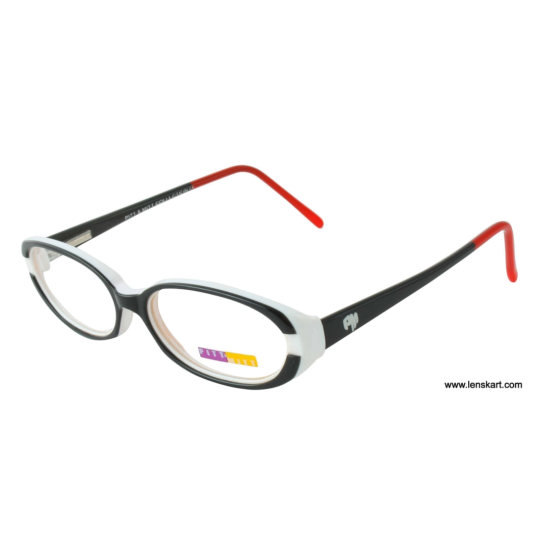 BRANDED Black Full Rim Rectangle left side