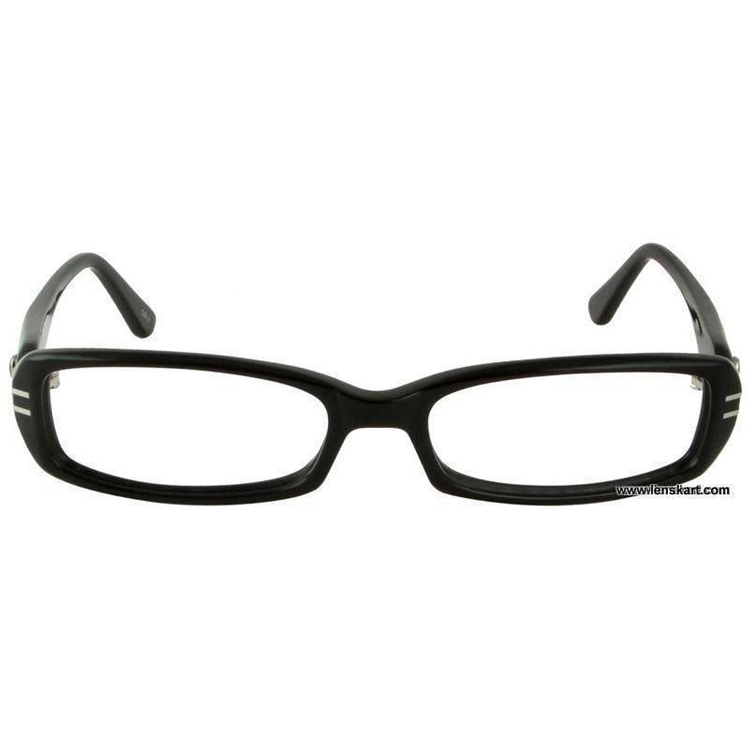 Lenskart Black Full Rim Rectangle left side
