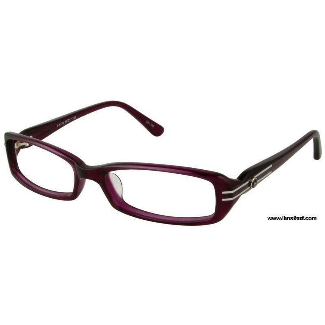 Lenskart Violet Full Rim Rectangle right side