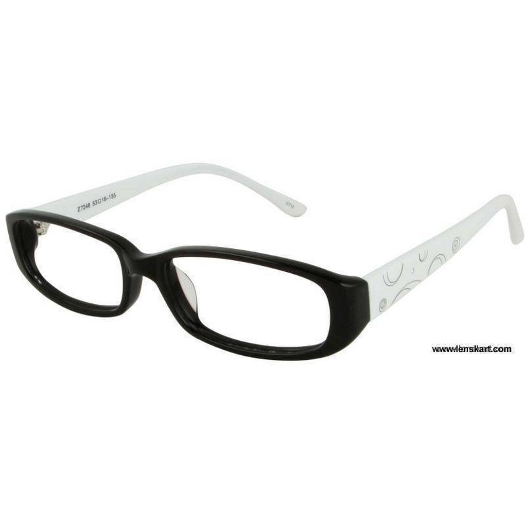 Lenskart Black Full Rim Rectangle left side