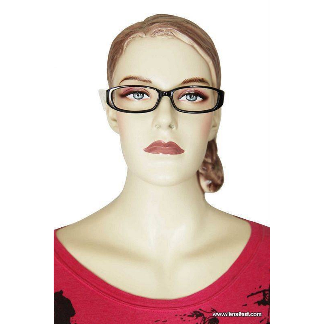 Lenskart Black Full Rim Rectangle left side