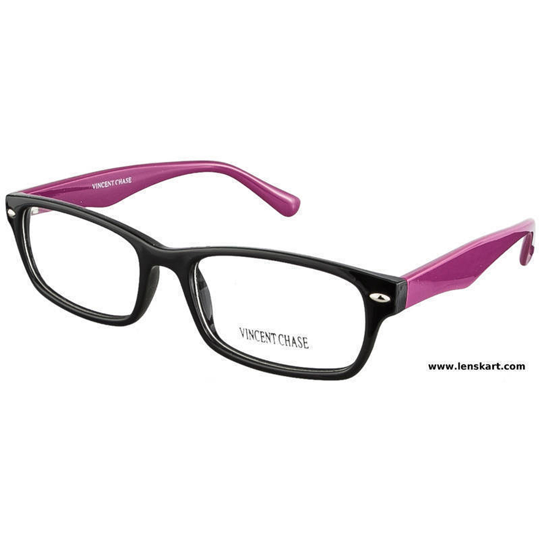 Vincent Chase Online Purple Full Rim Square left side