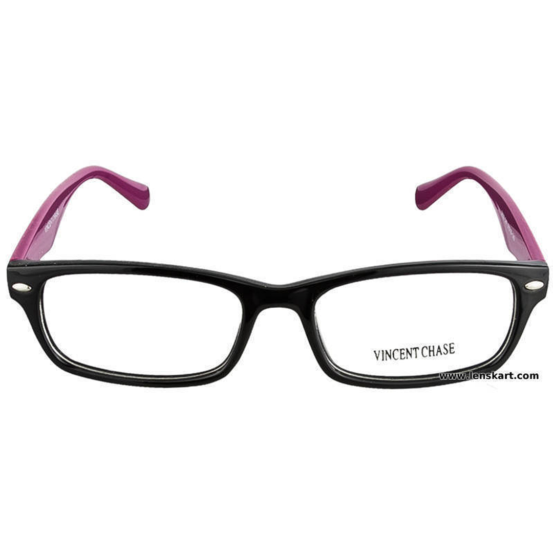 Vincent Chase Online Purple Full Rim Square left side