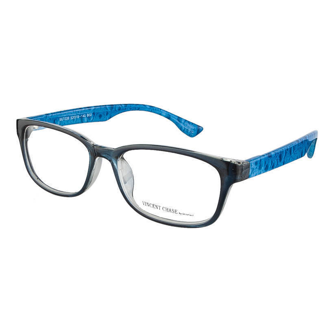 Vincent Chase Online Black Blue Full Rim Square left side