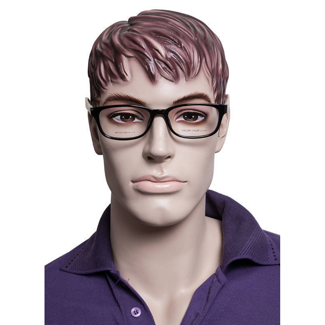 Vincent Chase Online Black Full Rim Square left side