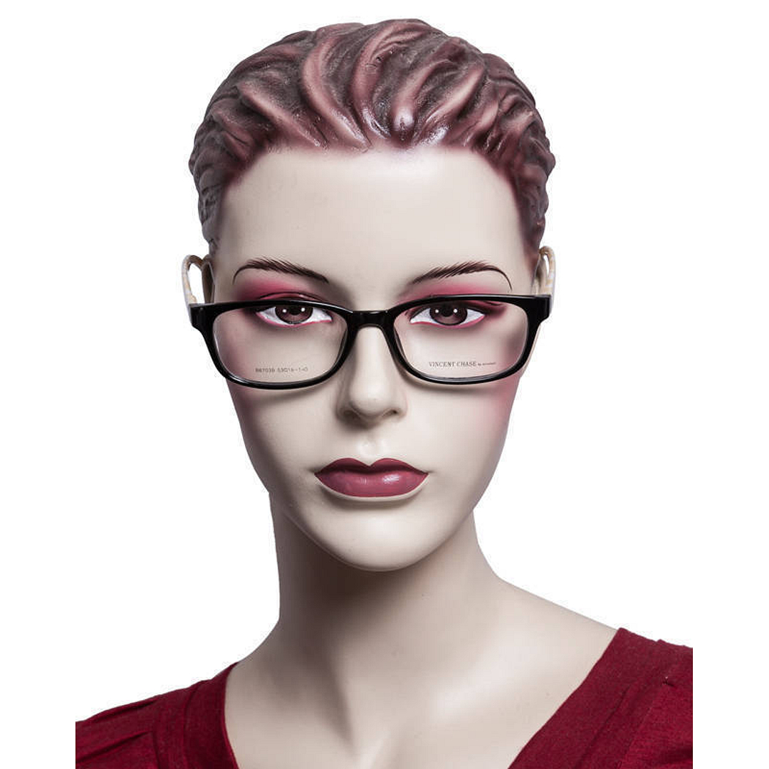 Vincent Chase Online Black Full Rim Square right side