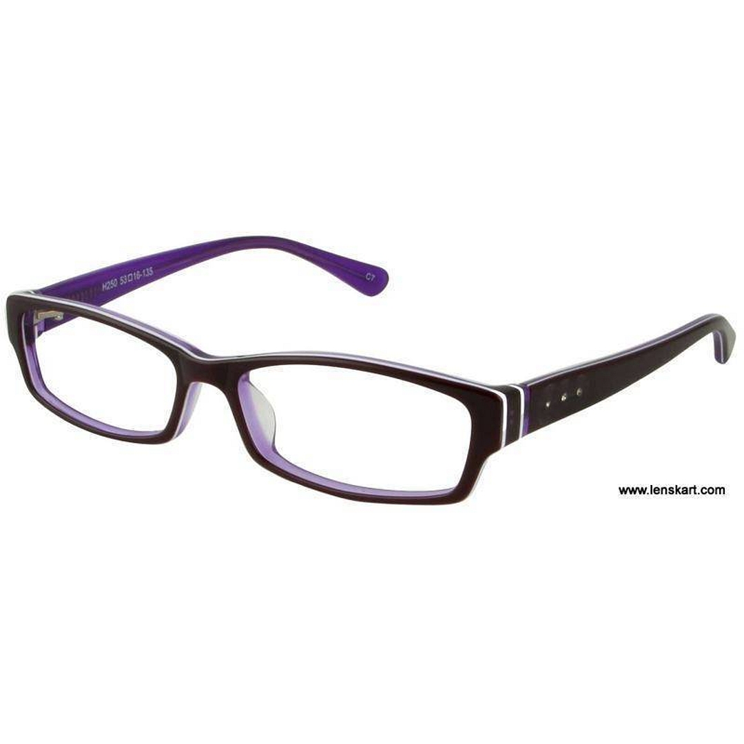 Lenskart Sky Blue Full Rim Rectangle right side