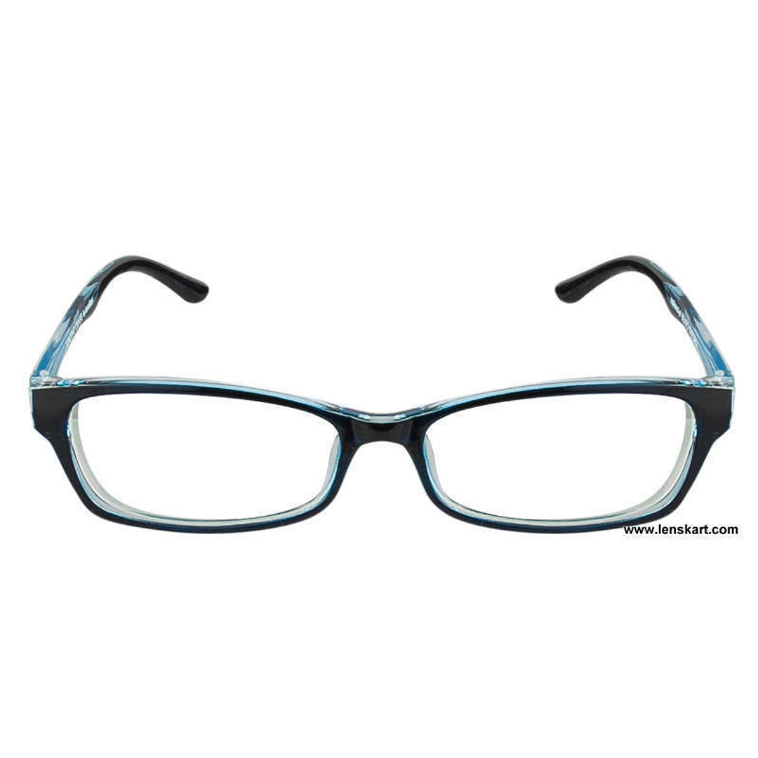 Vincent Chase Online Sky Blue Full Rim Rectangle left side