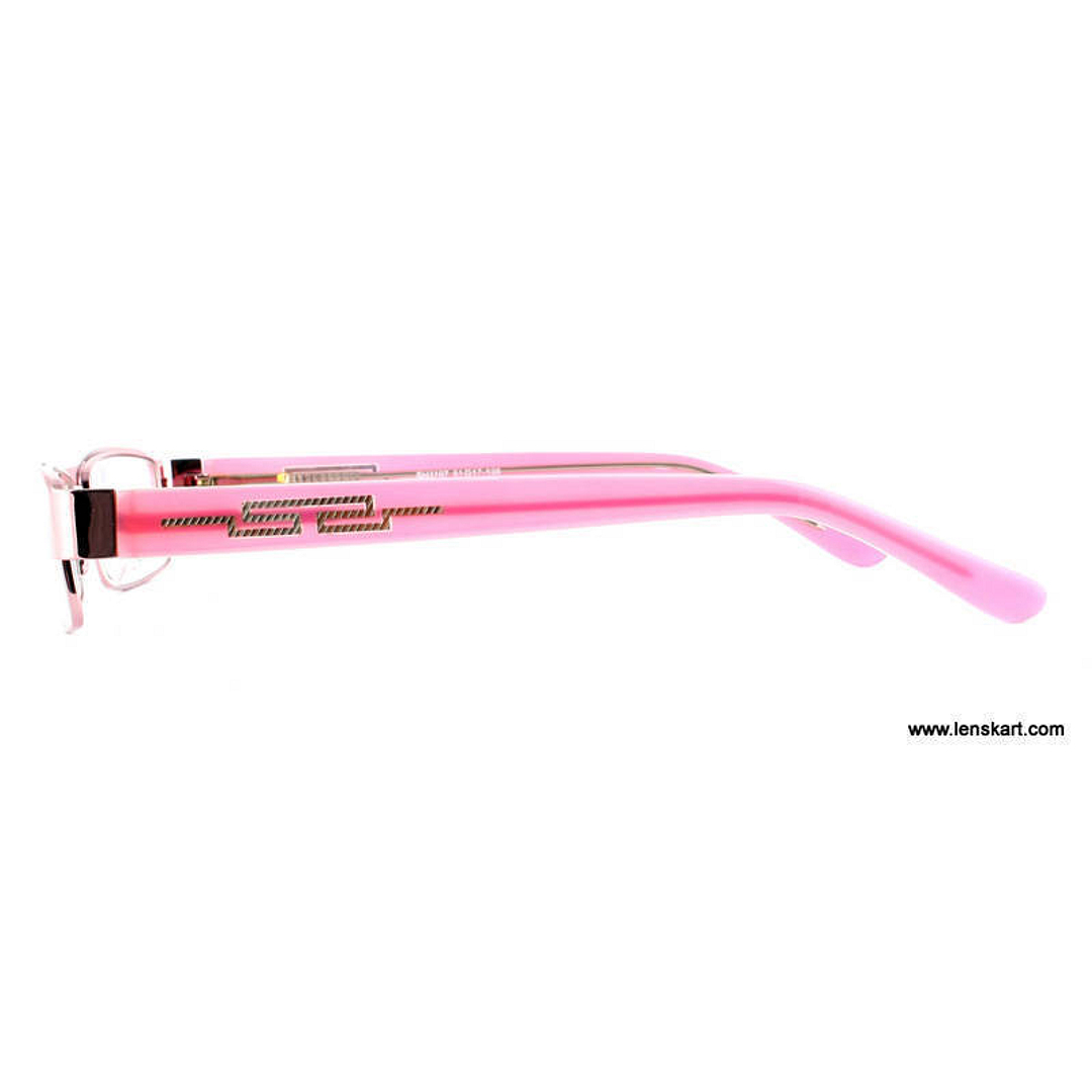 Lenskart Pink Full Rim Rectangle right side