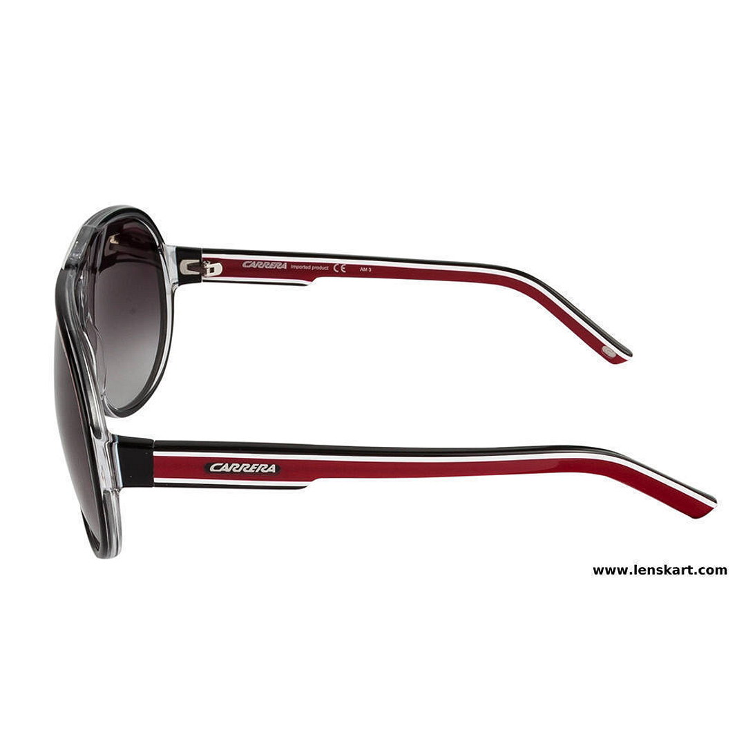 BRANDED Black Full Rim Aviator right side