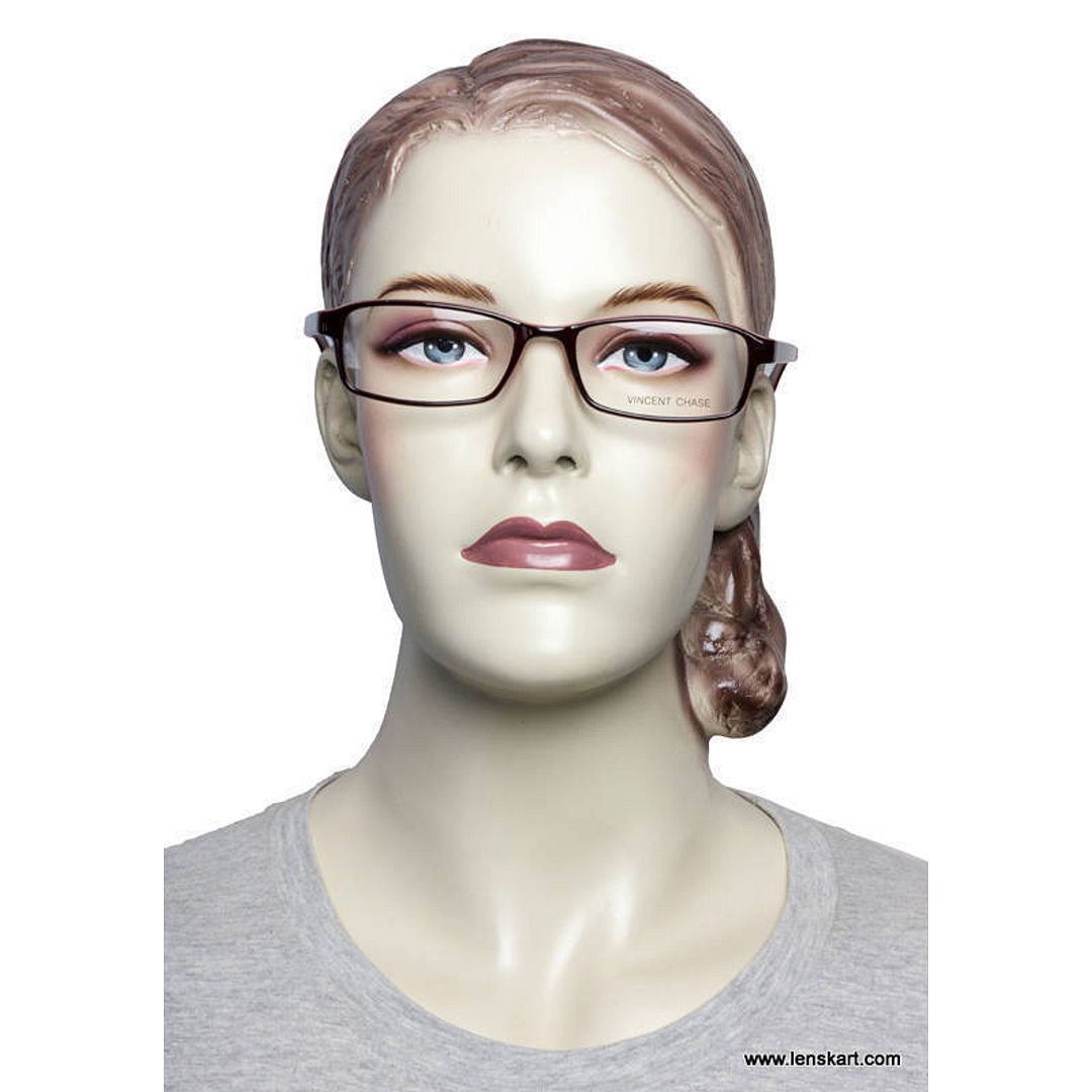 Vincent Chase Online Red Full Rim Rectangle right side