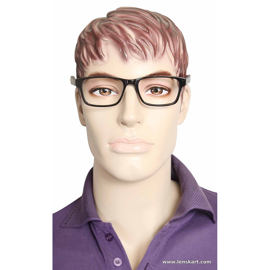 Vincent Chase Online Black Full Rim Square left side