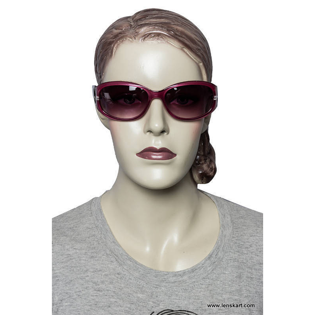 Vincent Chase Online Purple Full Rim Round left side