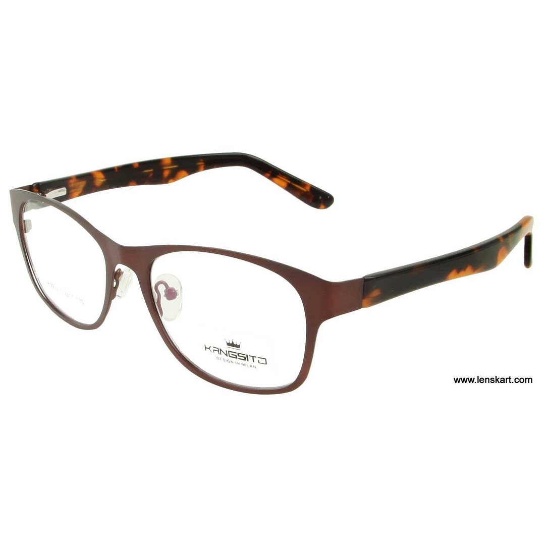 Lenskart Dark Brown Full Rim Square right side