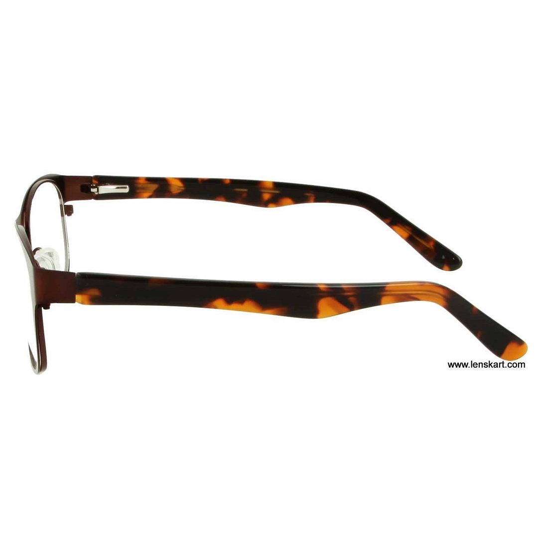 Lenskart Dark Brown Full Rim Square right side