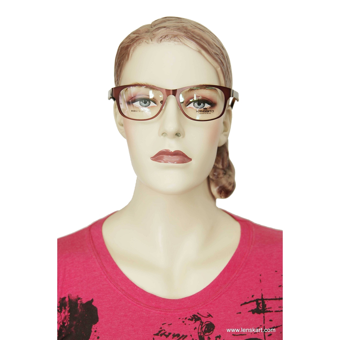 Lenskart Dark Brown Full Rim Square right side