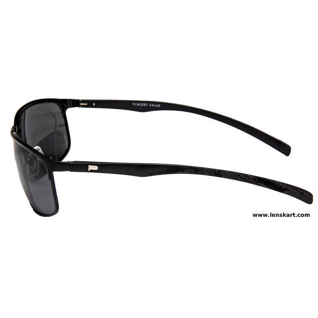Vincent Chase Online Black Full Rim Rectangle left side