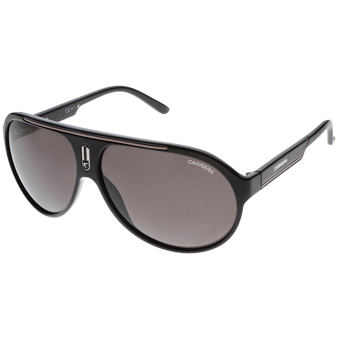 BRANDED Black Full Rim Aviator right side