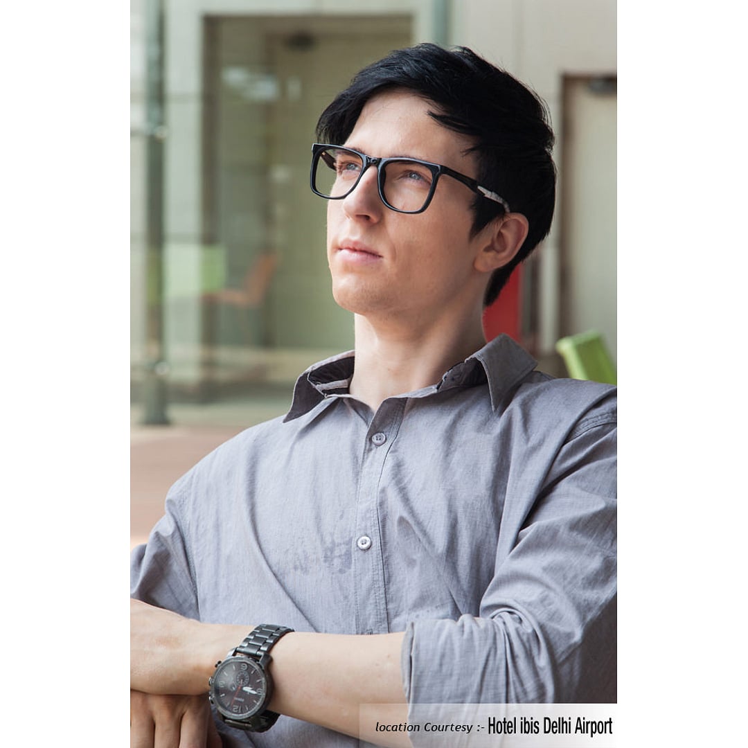 Vincent Chase Online Black Full Rim Square right side