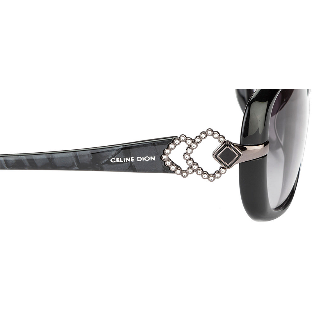 BRANDED Black Full Rim Rectangle right side