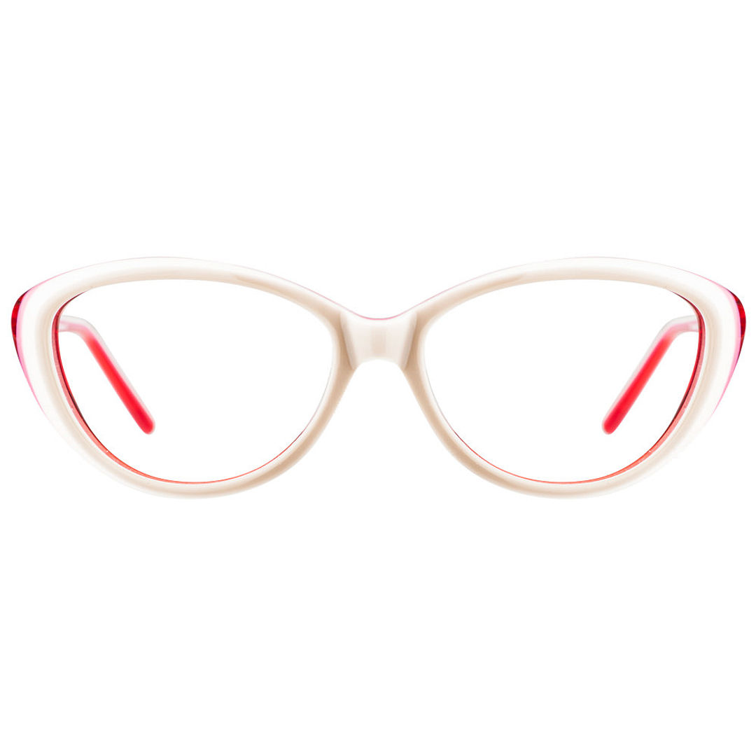 Lenskart Lenskart Toi Special: Brown Pink Full Rim Cat Eye Lenskart Toi Special Classic Acetate VC 2005- left side