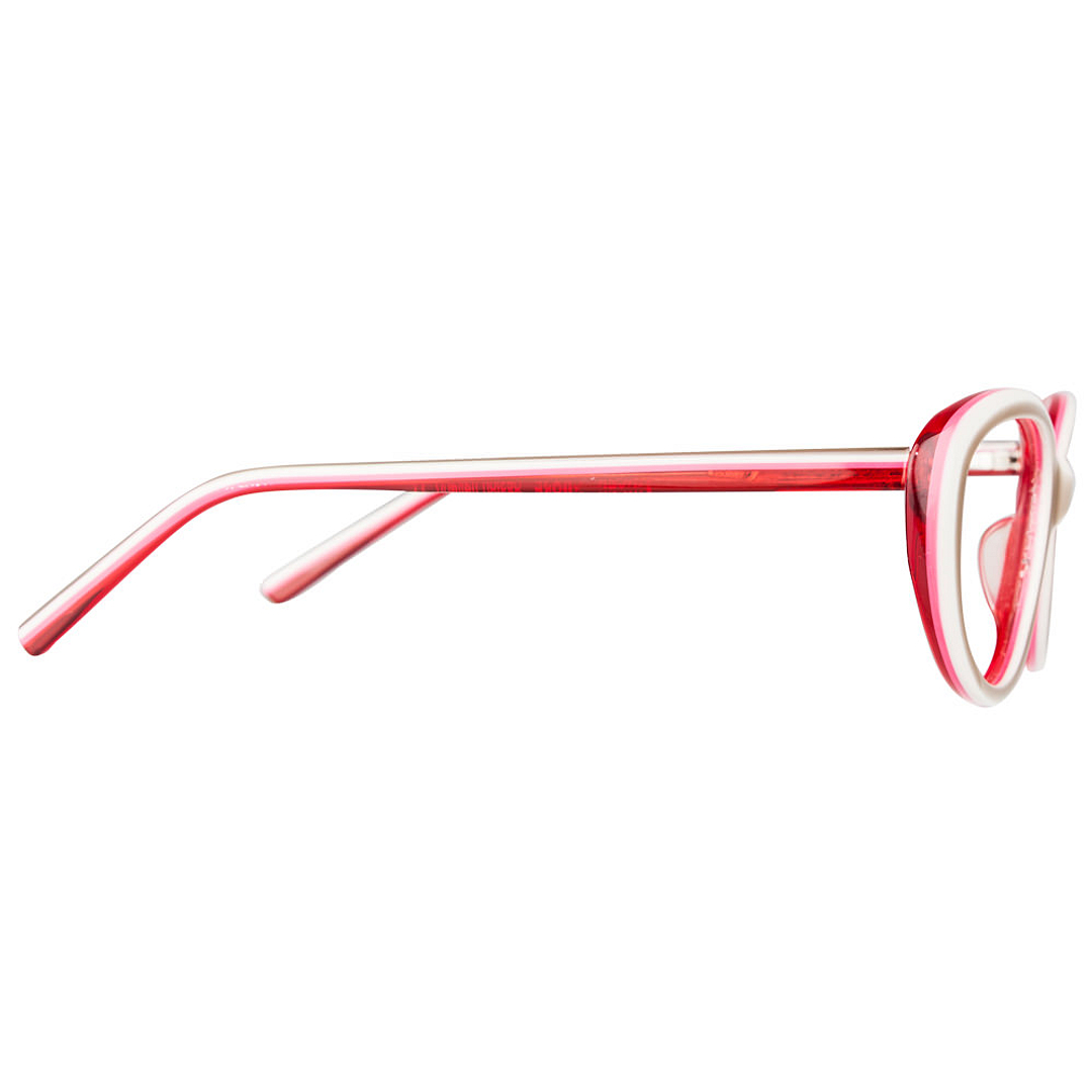 Lenskart Lenskart Toi Special: Brown Pink Full Rim Cat Eye Lenskart Toi Special Classic Acetate VC 2005- left side