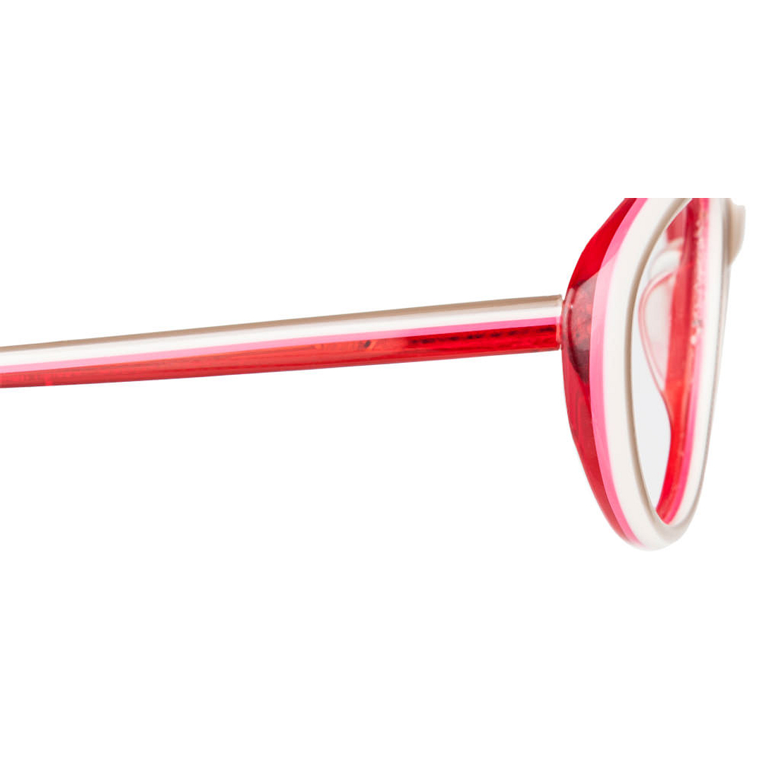 Lenskart Lenskart Toi Special: Brown Pink Full Rim Cat Eye Lenskart Toi Special Classic Acetate VC 2005- right side