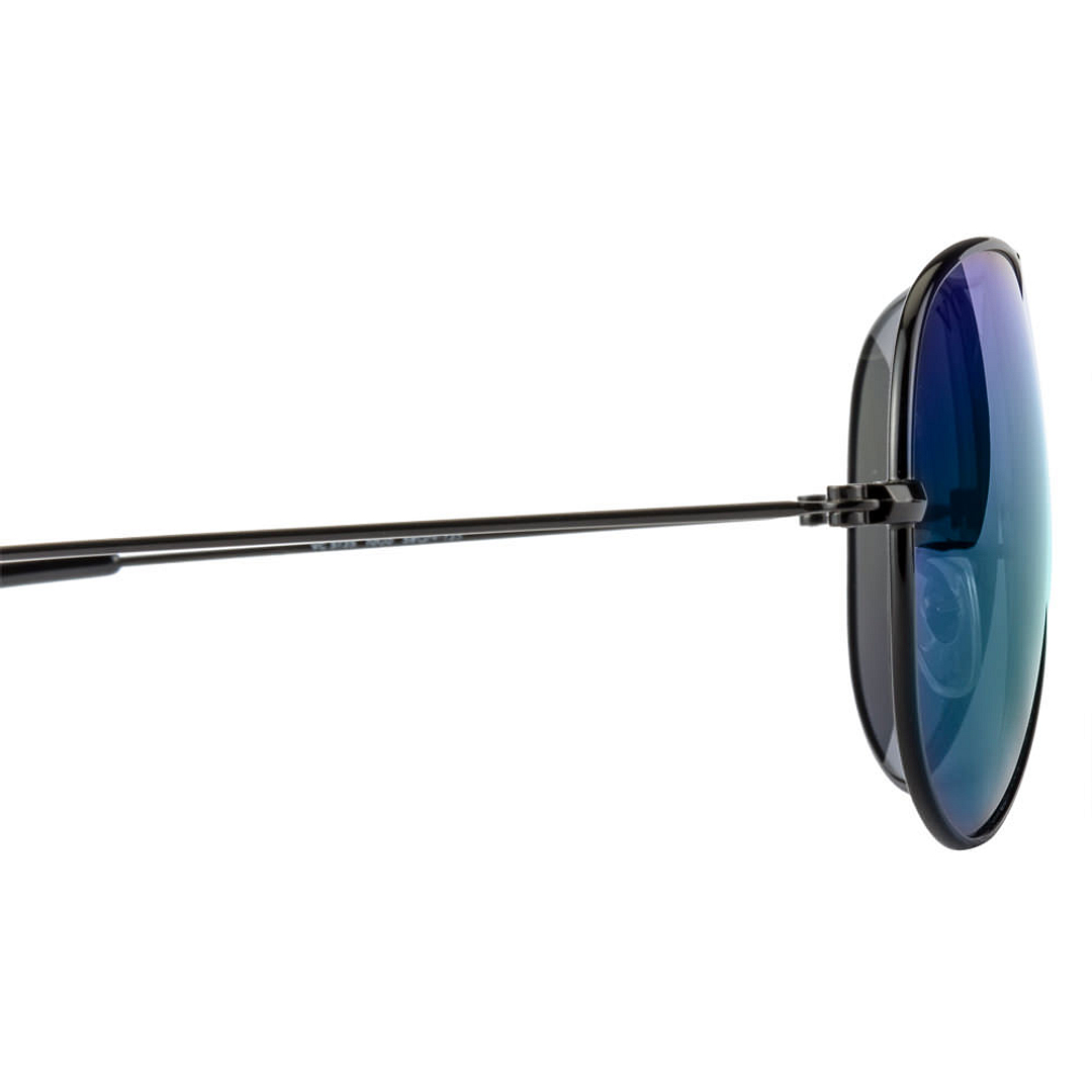 Vincent Chase Online Black Full Rim Aviator left side